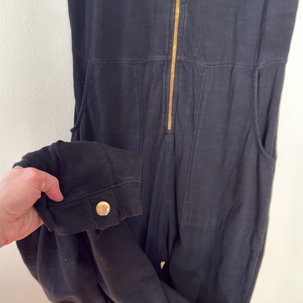 Nation LTD black short sleeve jumpsuit small - Picture 4 of 8